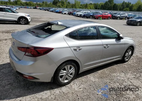2020 Hyundai Elantra Sel из США, поврежденный, VIN 5NPD84LF6LH607643